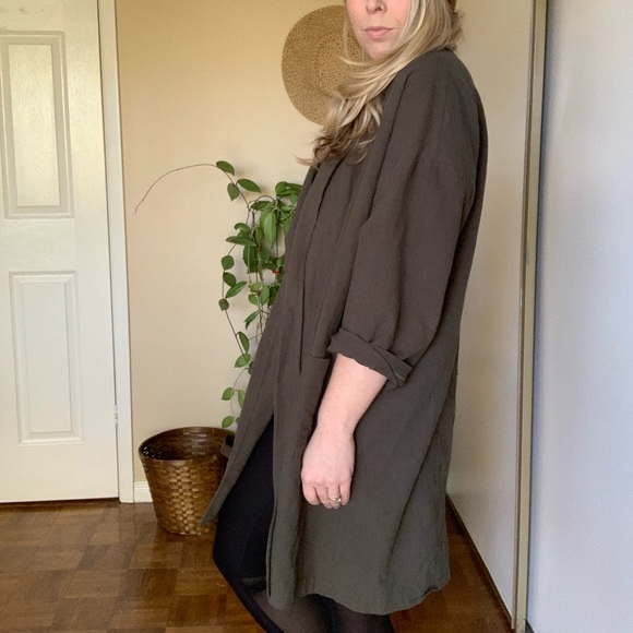 Oversized Lightweight Jacket - Duster - Picture 3 of 8